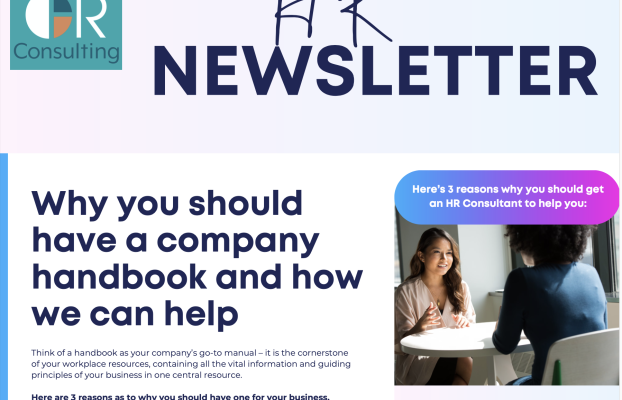 Newsletter July 2024 – Why you need an Employee Handbook and more!