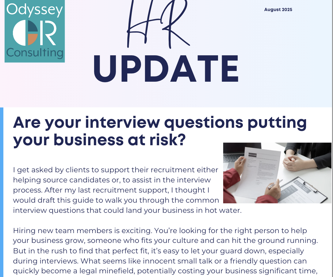 Are your interview questions putting your business at risk?