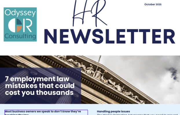HR Newsletter – October 2025 – 7 Employment Law mistakes that could cost you thousands