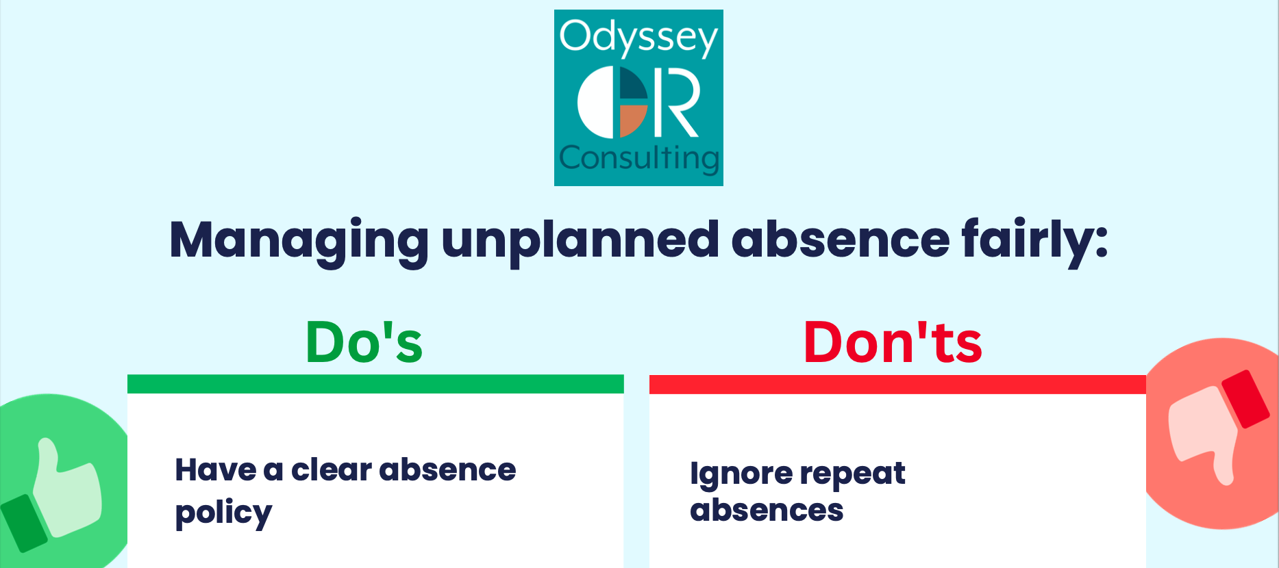 Managing Unplanned Absence Fairly