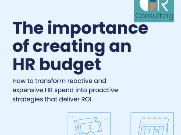 The Importance of creating an HR budget - Know How Guide March 2026