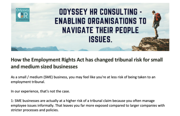 How the Employment Rights Act has changed tribunal risk for small and medium sized businesses