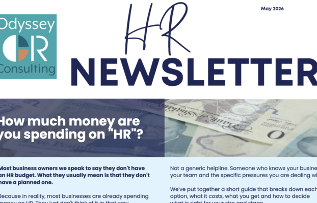 Newsletter May 2026 – How much money are you spending on HR?